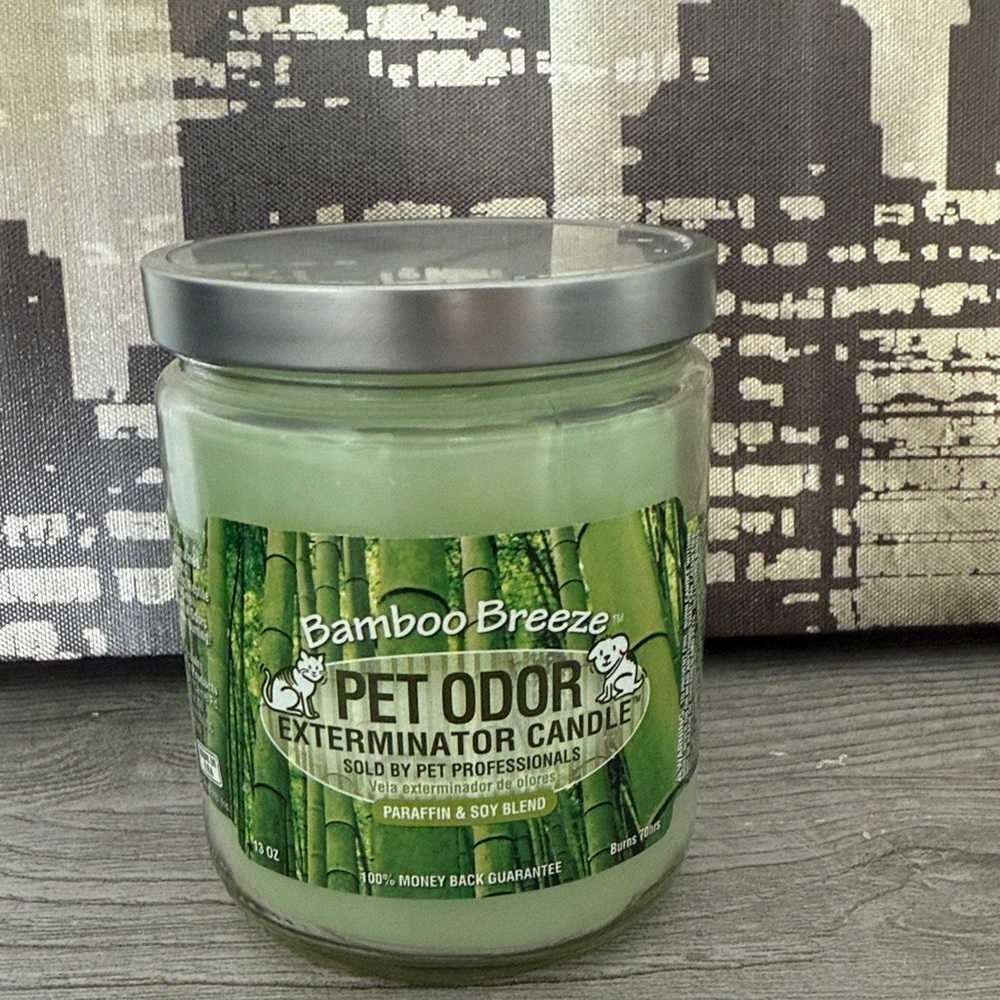 Bamboo Breeze Pet Odor Exterminator Candle